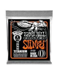 Ernie Ball 3122 RPS Coated Titanium Hybrid Slinky 9-46