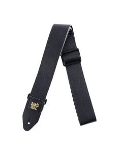 Ernie Ball Tracolla in Pelle Nera Italiana Larga 5 cm Tri-Glide