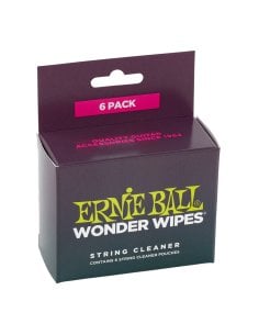Ernie Ball Wonder Wipes String Cleaner Confezione da 6