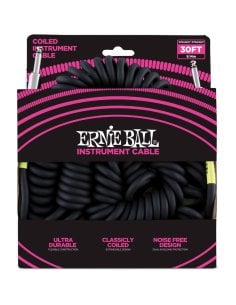 Ernie Ball 6044 Cavo Spirale Black 9 m