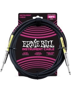 Ernie Ball 6048 Cavo PVC Black 3 m
