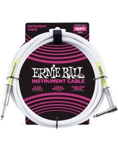 Ernie Ball 6049 Cavo PVC White 3 m