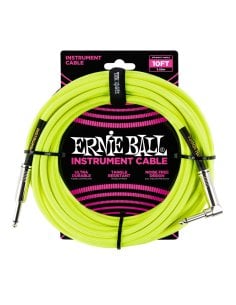 Ernie Ball 6080 Cavo Braided Neon Yellow 3,05 m