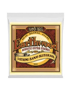 Ernie Ball 2063 Earthwood Banjo Bluegrass Terminate ad Anello Bronzo 80/20