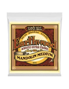 Ernie Ball 2065 Earthwood Mandolin Medium Terminate ad Anello Bronzo 80/20