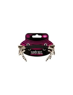 Ernie Ball 6220 Flat Ribbon Patch Cable 7,62 cm Pacco da 3