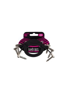 Ernie Ball 6222 Flat Ribbon Patch Cable 30,48 cm Pacco da 3