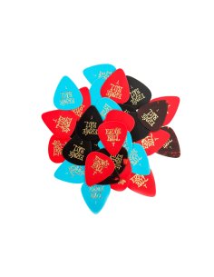 Ernie Ball Plettri Standard Assortiti Thin, Busta da 144