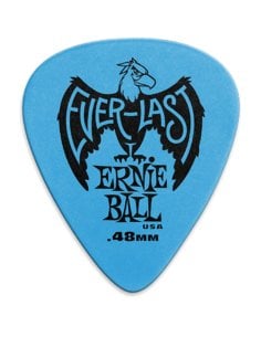 Ernie Ball 9181 Plettri Everlast Blue 0.48mm Busta da 12