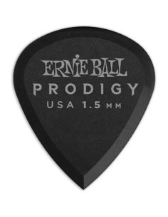 Ernie Ball 9200 Plettri Prodigy Mini Black 1,5mm Busta da 6