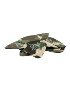 Ernie Ball Plettri Mimetici Thin Busta da 12