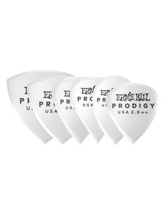 Ernie Ball 9343 Plettri Prodigy Multipack White 2,0 mm Busta 6