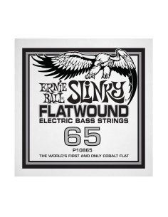 Ernie Ball 0865 Cobalt Flatwound Bass .065