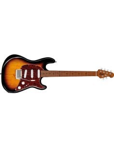 Sterling by Music Man Cutlass SSS Vintage Sunburst Tastiera Acero Roasted