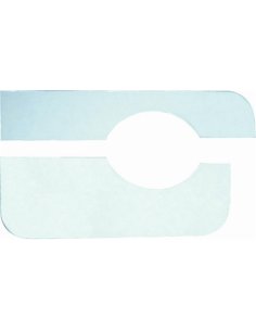 Herco HE202 Protezione adesiva in plastica bianca