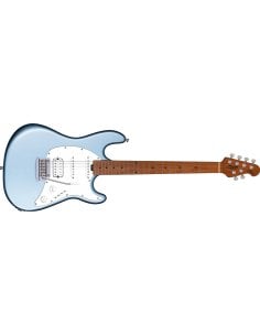 Sterling by Music Man Cutlass HSS Firemist Silver Tastiera Acero Roasted