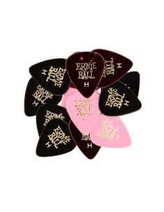 Ernie Ball Plettri Standard Assortiti Heavy Busta da 12