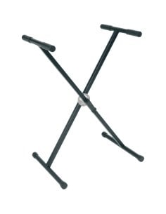 RTX RX20-B Stand a X per Tastiera pesante Telaio Singolo Ball Lock Nero