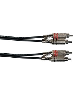 Yellow Cable K04-1 Cavo Segnale 2x RCA Maschio/2x RCA Maschio 1 m