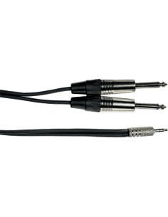 Yellow Cable K07M-3 Cavo Segnale 2x Jack Mono/Mini Jack Stereo 3 m