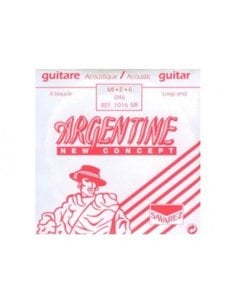 Argentine 1016MF Corda singola MI-6 Avvolta in Acciaio Loop End Chitarra Gypsy