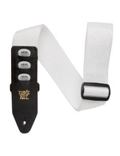 Ernie Ball 4259 Pickholder Strap White