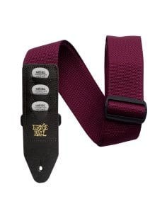 Ernie Ball 4688 Pickholder Strap Burgundy