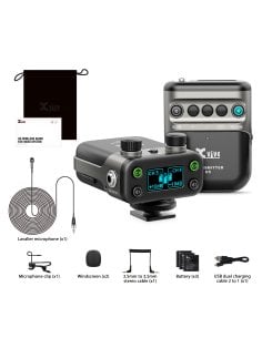 Xvive U5 LAVALIER - Sistema wireless digitale per camera DSLR o Broadcast