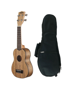 Kala KA-PWS - Ukulele soprano Pacific Walnut - c/borsa