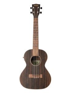 Kala KA-EBY-TE - Ukulele tenore Striped Ebony elettrificato - c/borsa
