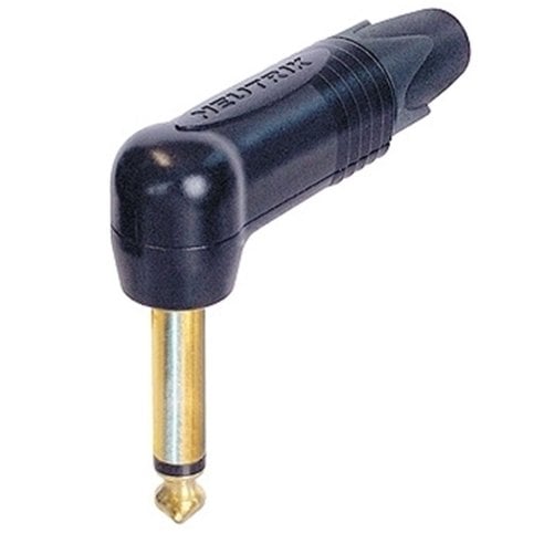 Quik Lok NC/361 BKGD Jack Mono 90° Neutrik