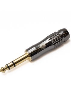 Quik Lok G/20 Jack Stereo TRS 6.3 Metal Grey