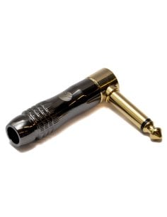 Quik Lok G/30 Jack Mono 6.3 Angolato 90° Metal Grey