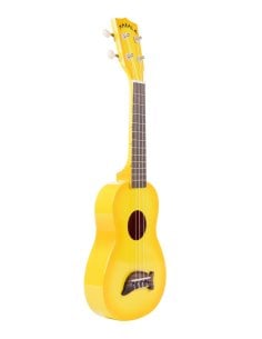 Kala MK-SD/YLBURST - Ukulele soprano Dolphin - Yellow Burst - c/borsa
