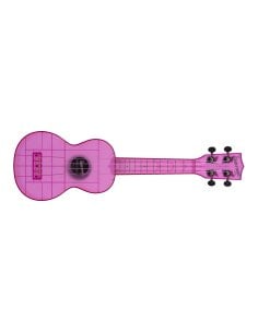 Kala KA-WMT-PL-S - Ukulele soprano Transparent Amethyst Purple - c/borsa