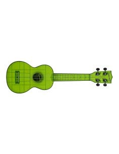 Kala KA-WMT-GN-S - Ukulele soprano Transparent Jade Green - c/borsa