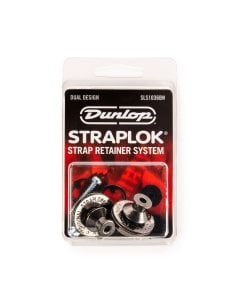 Dunlop SLS1035BN Straplok Dual Design Black Nickel
