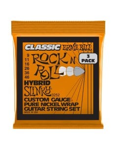Ernie Ball 3252 Hybrid SlinkyClassic RnR Pk 9 46
