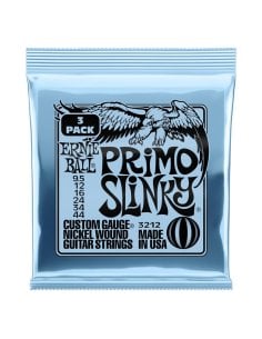 Ernie Ball 3212 Primo Slinky Nckl Wnd3 Pk 9.5 44