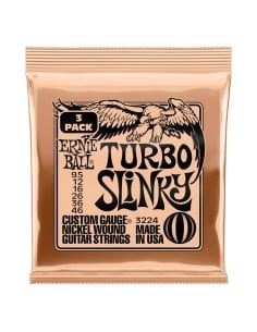 Ernie Ball 3224 Turbo Slinky Nckl Wnd  Pk 9.5 46