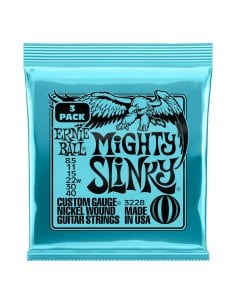 Ernie Ball 3228 Mighty Slinky Nckl Wn Pk 8.5 40