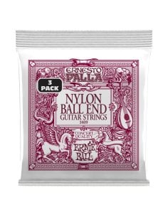 Ernie Ball 3409 Ernesto Palla Bk Gold Ball  3 Pk