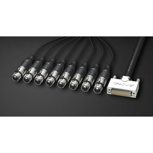 ALVA D-Sub 25  8 x XLR3 Femmina 5m