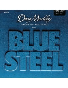 DEAN MARKLEY Corde Basso El Blue Steel 5 corde Light 45-125