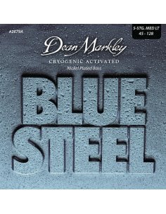 DEAN MARKLEY Corde Basso El Blue Steel 5 corde NPS 45-128