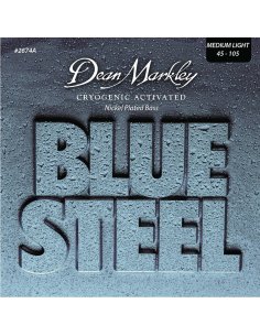 DEAN MARKLEY Corde Basso El Blue Steel NPS M Light 45-105
