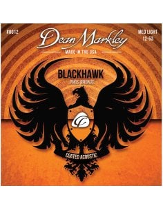 DEAN MARKLEY Corde Acustica Blackhawk Coated Ph Bronze 12-53