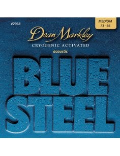 DEAN MARKLEY Corde Acustica Blue Steel Medium 13-56
