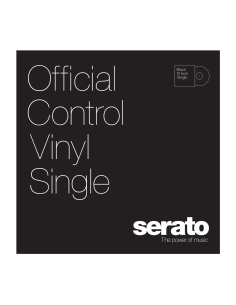 SERATO 12’’ Serato Standard Colors BLACK (Singolo)