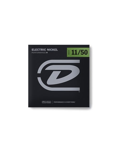 Dunlop DEN1150 Nickel Plated Steel, Medium Heavy, Set/6 Dunlop DEN1150 Nickel Plated Steel, Medium Heavy, Set/6